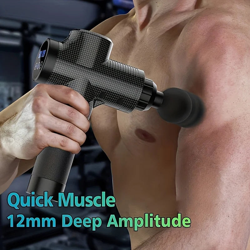Pistolet massage chauffant