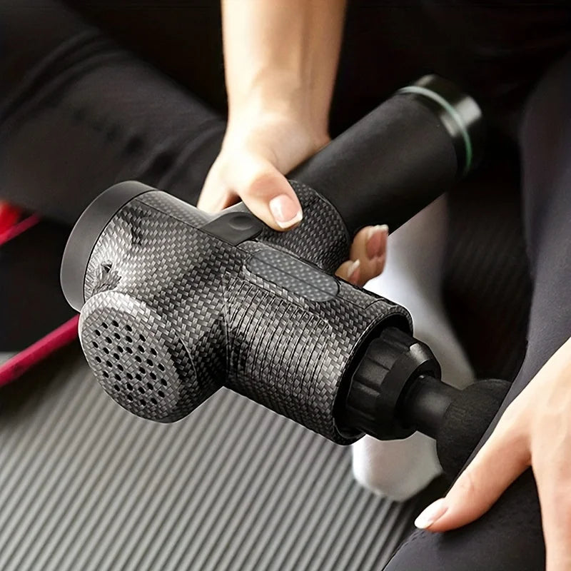 Pistolet massage chauffant